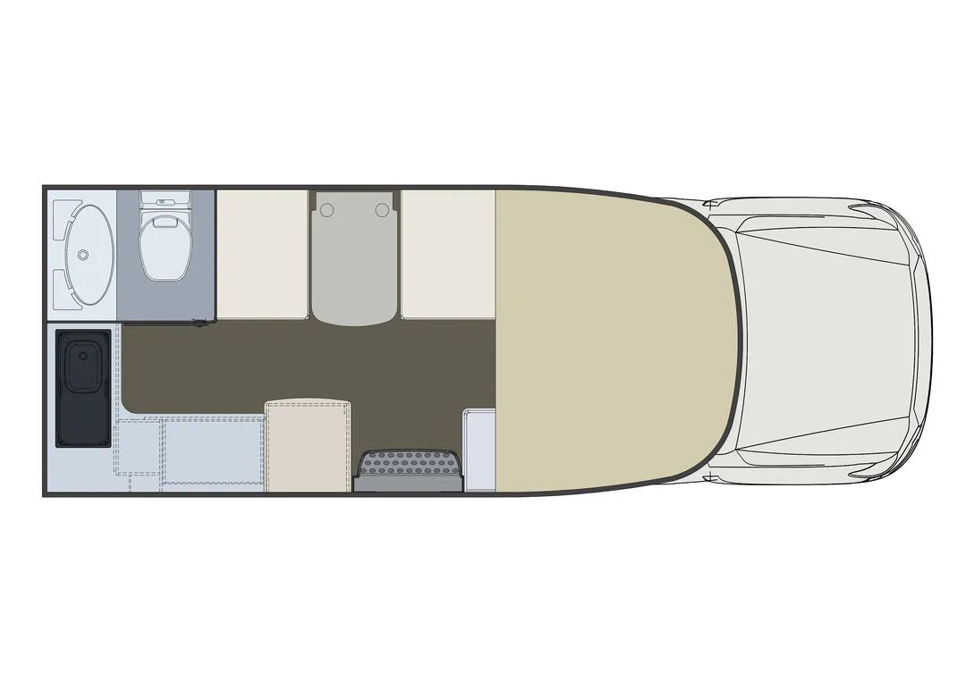 自由炮系列房車布局盤點，總有一款適合你！