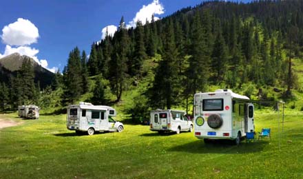 最適合夏季出行的4大打卡地！一定要開著房車去！